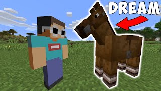 Minecraft But My Friend Is A Horse [upl. by Win]