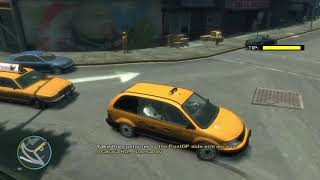 GTA IV gameplay becoming taxi driver [upl. by Nlycaj290]