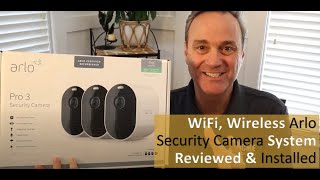 Arlo Pro Security Camera System  Review amp Install [upl. by Buyers]