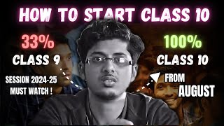 how to get 95 in class 10th  how to start class 10 2024 to 2025  complete roadmap for class 10 [upl. by Htennek]