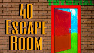 40 Escape Room😎😱 [upl. by Eyaf]