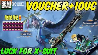 Galadria X suit Crate Opening with Prime Plus 50 uc Vouchers  SHOCKING RESULTS😯 [upl. by Ayahsey]