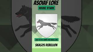 Skagos Rebellion Asoiaf Game of Thrones Lore asoiaf gameofthrones houseofthedragon [upl. by Akemehs806]