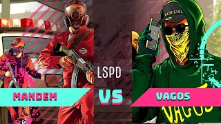 FTM VS VAGOS VS PD  TASK  HTRP 40  GTA 5 [upl. by Aztilay61]