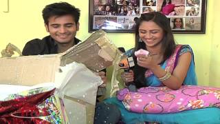 Karan Tacker and Krystle DSouza Gift Segment [upl. by Jaunita]