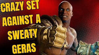 MORTAL KOMBAT 1  The Most Sweaty Geras Player Ive Ever Faced Insanely Close Match [upl. by Silvanus]