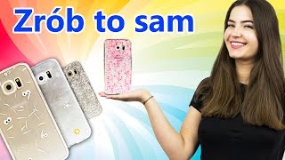 Jak ozdobić etui na telefon Samsung iPhone etc z lakierów do paznokci Czyli case DIY zrób to sam [upl. by Ebeneser]