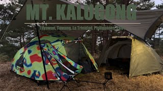 MT KALUGONG  CAMPING  Poler Tent  Tomount  Benguet  La Trinidad  KapeAn  AJ Foodhauz [upl. by Lledroc]