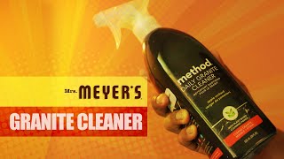 Overview amp DEMO Method Daily Granite Cleaner Spray Apple Orchard PlantBased Cleaning Agent [upl. by Edmon333]