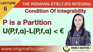 Riemann Stieltjes Intragrability  Theorem  Condition Of Integrability  RS Integral [upl. by Disharoon]