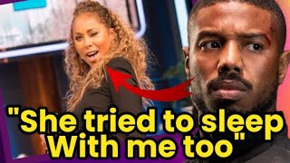 Michael B Jordan Reveal the TRUTH Behind Steve Harvey and His Wife [upl. by Annauqahs]