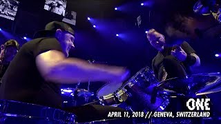 Metallica One Geneva Switzerland  April 11 2018 [upl. by Mastic595]