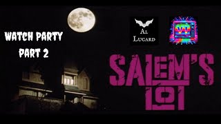 Salems Lot 1979 Watch Party Part 2 with Video Tasties 🦇 📼 [upl. by Leafar30]