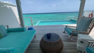 Finolhu Maldives Resort  Ocean Pool Villa Room Tour [upl. by Eyr883]