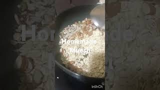 Homemade mueslishorts videohealthy breakfast [upl. by Assecnirp]