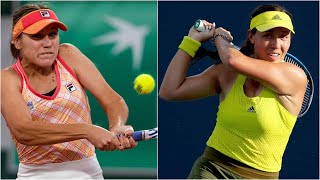 Sofia Kenin vs Jessica Pegula  Roland Garros 2021 [upl. by Sirod579]