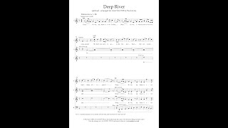 Deep River  a cappella choir  Ayres arrangement [upl. by Rema892]