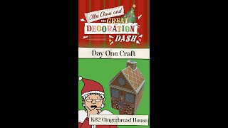 Christmas Gingerbread House Paper Craft KS2  Teachers Pet Advent 2024 [upl. by Assed572]