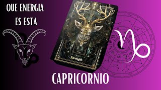 CAPRICORNIO HOY ♑ QUE TIPO DE ENERGIA ES ESTA DESCUBRE EN EL ZODIACO [upl. by Kaplan]