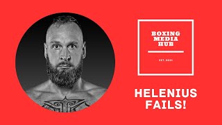 Robert Helenius with adverse findings Matchroom and Helenius statements in this video [upl. by Rohpotsirhc987]