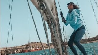 Sail training with the LADIES and some SECRETS no one told you  Catalina 36 [upl. by Ahusoj]