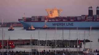 Worlds largest ship Maersk McKinney Møller [upl. by Ronalda6]