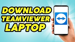 How to Download Teamviewer in Pclaptop  2024 [upl. by Wilhelmina]