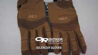 Outdoor Research FR SILENCER GLOVE  TD PRODUCT DEMO [upl. by Alahs]