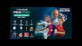 eFootball PES 2021 MIX Option file V1 Gratis Free 20242025 PS4 PS5 PC [upl. by Otanutrof]