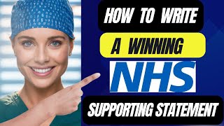 NO NHS INTERVIEW INVITE  USE THIS STEPS FOR YOUR SUPPORTING STATEMENT [upl. by Rosaleen]