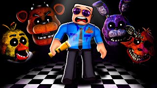 I worked 5 nights at Freddy Fazbears Pizza  Roblox [upl. by Ellison]