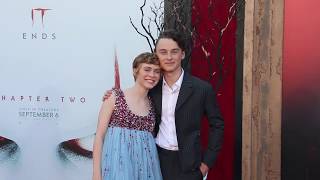 Sophia Lillis amp Wyatt Oleff  Los Angeles premiere of It Chapter Two [upl. by Dallis]