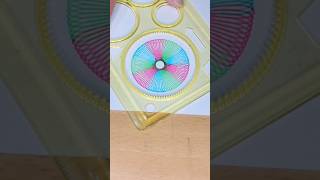 How many rotations did the pen make in total shorts spirograph satisfying asmr art pattern [upl. by Irakab877]