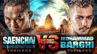 Saenchai PKSaenchai Muay Thai Gym VS Mohammad Barghi  THAI FIGHT Kard Chuek Phimai [upl. by Molly]