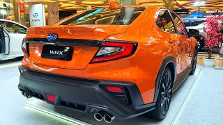 New 2024 Subaru WRX MT Solar Orange  Exterior amp Interior  Impressive Sports Sedan [upl. by Burnley]