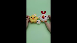 Crochet Kit for Beginner ChickCrew Video Tutorial [upl. by Luaped160]