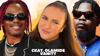 Ckay ft Olamide  Vanity  Just Vibes Reaction [upl. by Laurent]