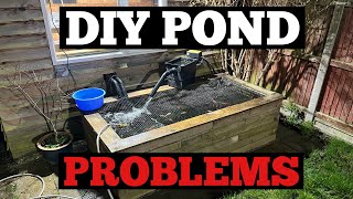 DIY POND PROBLEMS [upl. by Hickie]