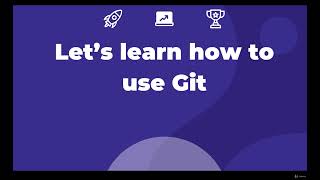 Let’s learn how to use Git  Lecture 53 [upl. by Arba]