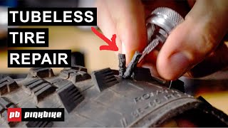 3 Quick amp Easy Ways To Repair A Tubeless Tire  PB Tech Tuesdays [upl. by Guadalupe368]