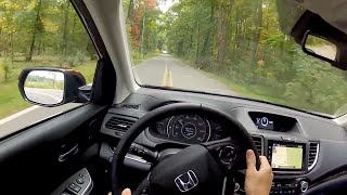 2015 Honda CRV Touring  WR TV POV Test Drive [upl. by Aryhs]