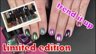 TREND IT UP Limited edition  DAZZLING DUST Nagellacke  Winter 20172018 [upl. by Reivad]