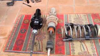 Sostituzione Ammortizzatori Anteriori Fiat Panda 889  Front Shocks Replacement [upl. by Krystyna883]