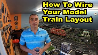 How To Wire Your Model Train Layout  Basic Wiring Techniques  O scale Bus Wiring Tips  Lionel [upl. by Lahey]