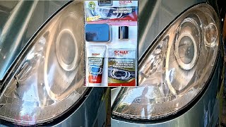 Sonax Headlight Restoration Kit 4K UHD [upl. by Elicec]