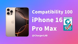 How Fast Apple iPhone 16 Pro Max Is Charged  ChargerLAB Compatibility 100 [upl. by Repsac]