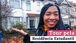 TOUR PELA RESIDÊNCIA ESTUDANTIL EM LONDRES  Diário de Intercâmbio 🏴󠁧󠁢󠁥󠁮󠁧󠁿 [upl. by Swords]