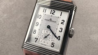 JaegerLeCoultre Reverso Classic Duoface Small Seconds Q3848422 JaegerLeCoultre Watch Review [upl. by Kletter750]