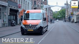 De Renault Master ZE  Eduard Veen over elektrische bedrijfswagens [upl. by Noinatrad]