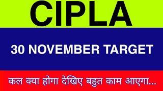 30 November Cipla Share  Cipla Share price today News  Cipla Share latest news [upl. by Malek]